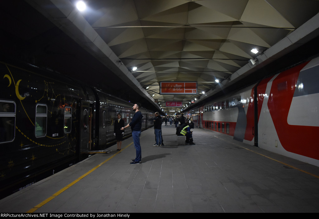 Boarding of the Night Trains